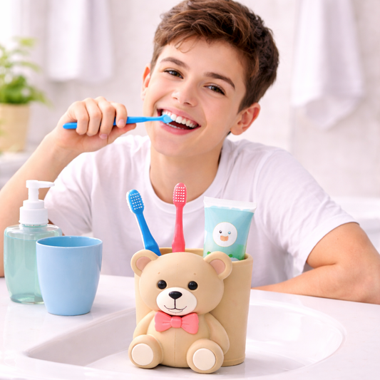 Teddy Toothbrush Holder™
