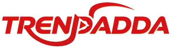 CREATE LOGO TRENDADDA IN RED COLOR