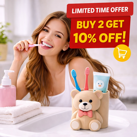 Teddy Toothbrush Holder™