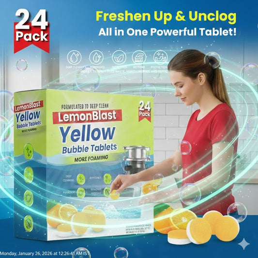 LemonBlast Yellow Bubble Tablets™
